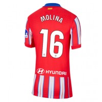 Atletico Madrid Nahuel Molina #16 Replica Home Shirt Ladies 2024-25 Short Sleeve